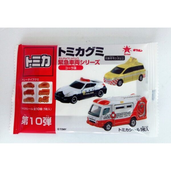 現貨附發票 日本 TOMICA 汽車軟糖 新幹線軟糖 附貼紙 汽車造型軟糖 新幹線造型軟糖