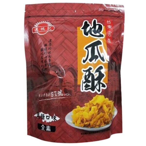 全館附發票 台東名產 連城記 地瓜酥 原味 黑糖 140g