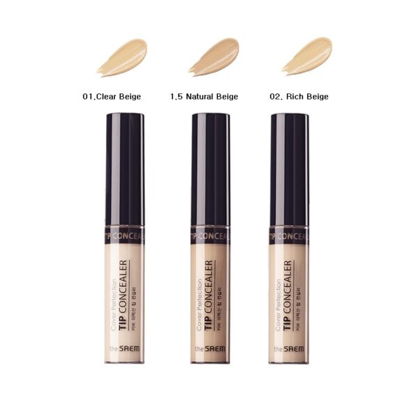 現貨附發票 韓國 the saem 完美遮瑕液 tip concealer 得鮮 遮瑕 遮瑕膏 遮瑕筆 6.5g