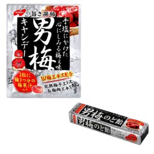 附發票 日本 諾貝爾 暢銷 男梅系列 男梅 梅糖 袋裝 80g 男梅條糖