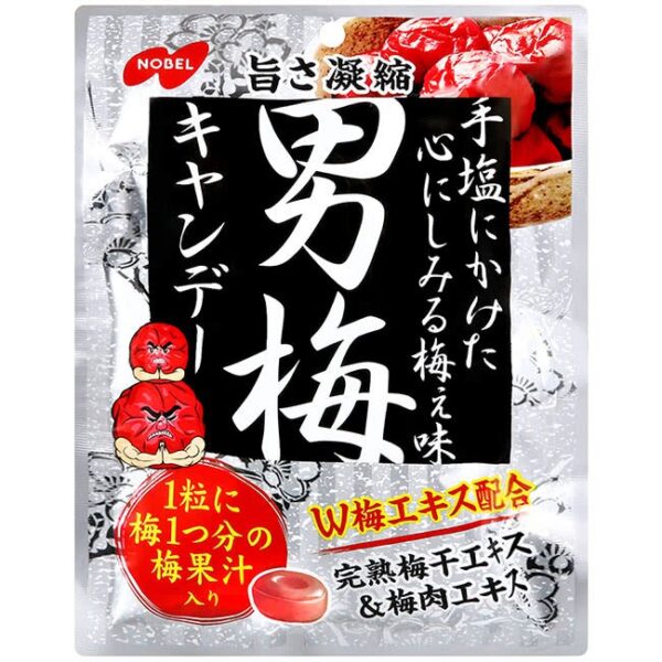 附發票 新貨到 日本諾貝爾 超男梅