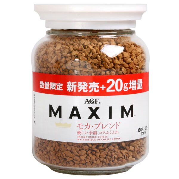 現貨附發票 日本 AGF MAXIM 即溶咖啡 箴言金咖啡 香醇摩卡 濃郁深煎 80g 增量版 100g