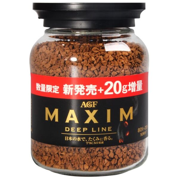 現貨附發票 日本 AGF MAXIM 即溶咖啡 箴言金咖啡 香醇摩卡 濃郁深煎 80g 增量版 100g